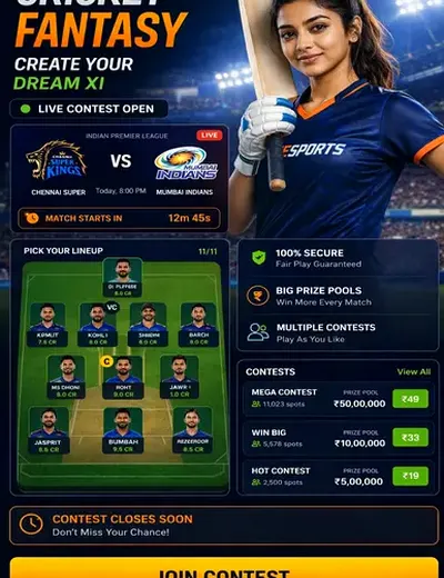 Kalyanchart (kalyan chart) fantasy cricket & matchday visual 3